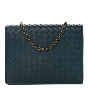 Bottega Veneta Nappa Intrecciato Chain Wallet or Clutch